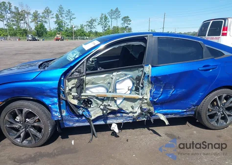 2019 Honda Civic Sport from USA, damaged, VIN 2HGFC2F88KH585971